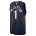 Zion Williamson, New Orleans Pelicans, Icon Edition, Navy Blue