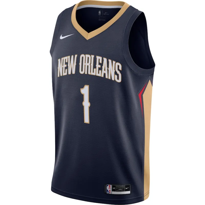 Zion Williamson, New Orleans Pelicans, Icon Edition, Navy Blue