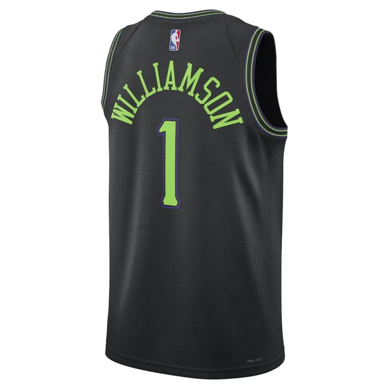 NOP Williamson 2025/26 Swingman City Edition Jersey Black