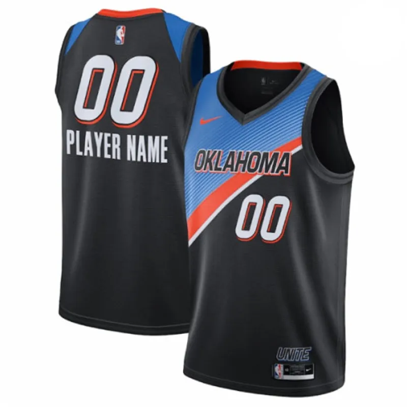 Oklahoma City Thunder, City Edition 2020/21, Schwarz