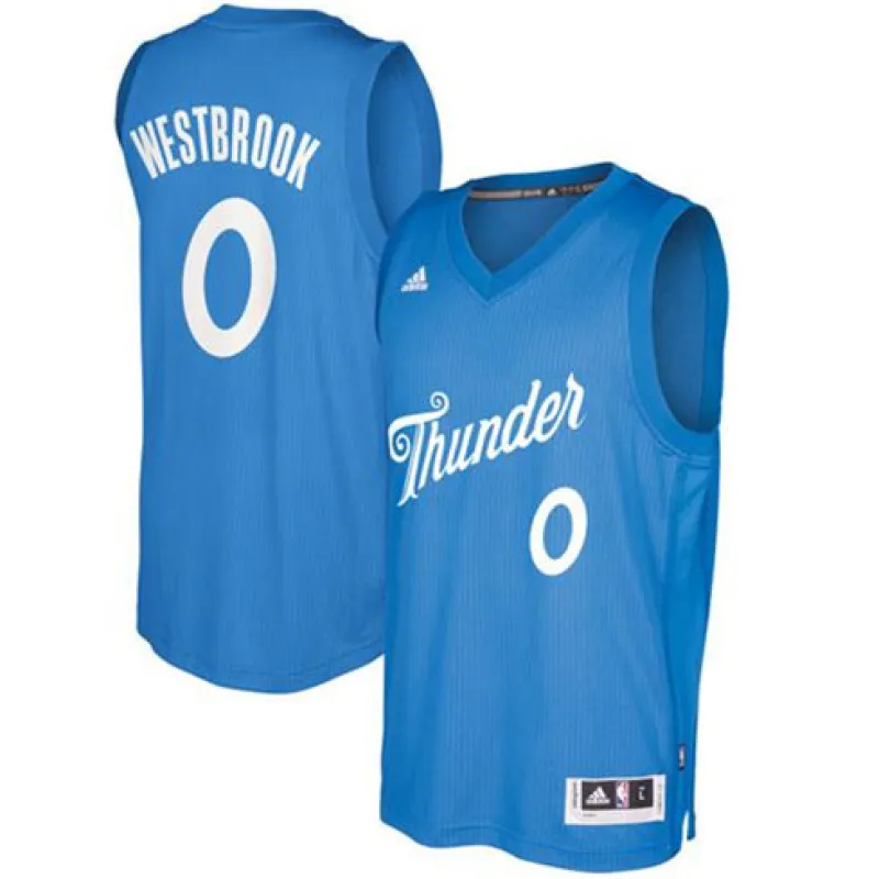 Russell Westbrook, Oklahoma City Thunder, 2017/18, blau