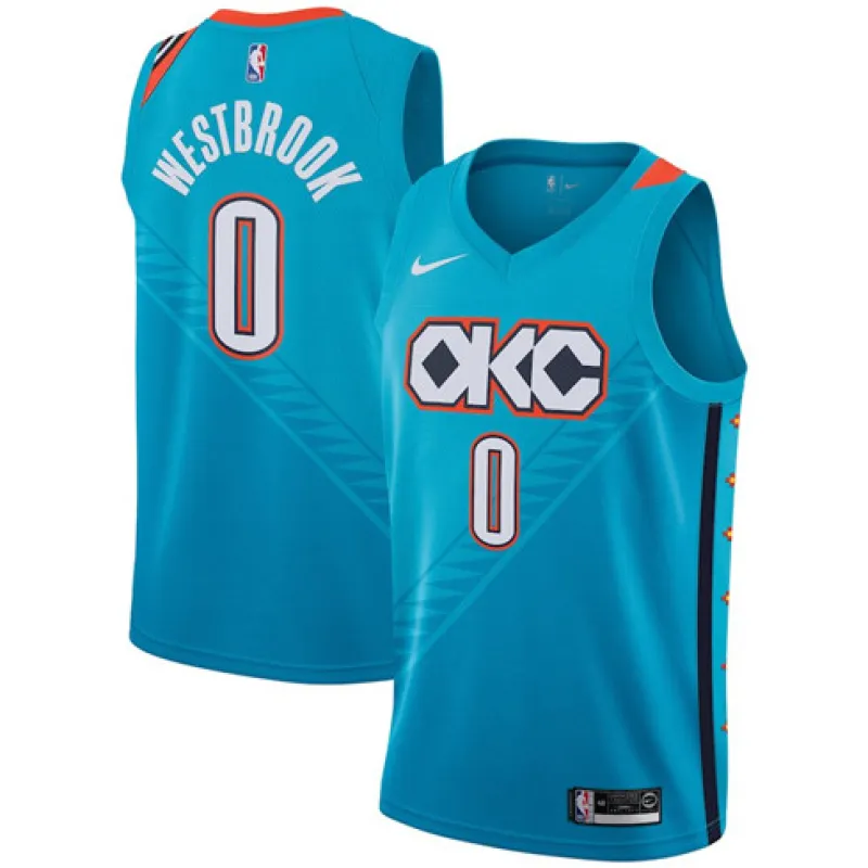 Russell Westbrook, Oklahoma City Thunder, edizione 2018/19 della città, Blu
