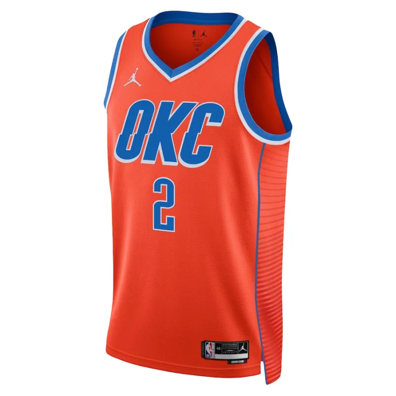 Shai Gilgeous-Alexander Oklahoma City Thunder Statement Edition, Orange