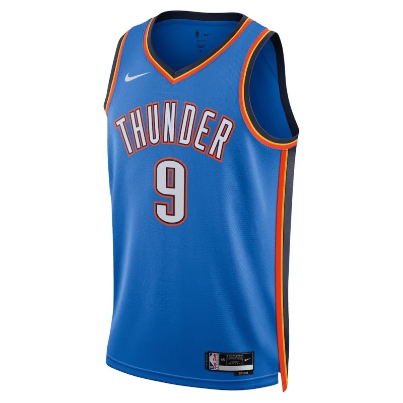 Oklahoma City Thunder Alex Caruso 2025 NBA Finals Swingman Jersey - Icon Edition - Blue