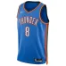 Maillot Swingman d'Oklahoma City Thunder Jalen Williams - Version Icone - Bleu