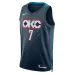 Oklahoma City Thunder Chet Holmgren 2025/26 Maglia Swingman - Edizione Città - Blu