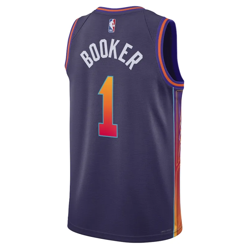 Devin Booker Phoenix Suns City Edition Trikot 2023/24 (Unisex)
