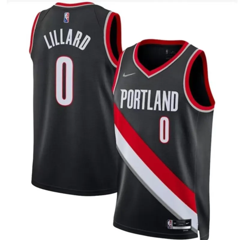 Damian Lillard, Portland Trail Blazers, Black