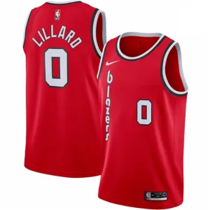 Damian Lillard, Portland Trail Blazers, 1976-77, Red