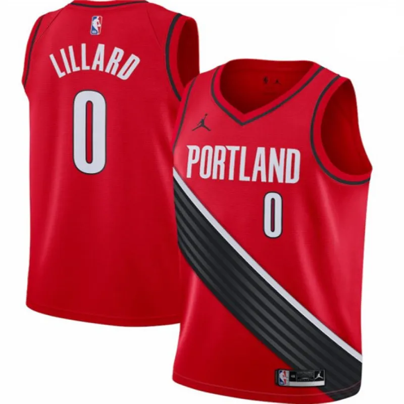 Damian Lillard, Trail Blazers de Portland, 2020/21, Rouge