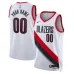 Portland Trail Blazers Custom Jersey, Association Edition, White