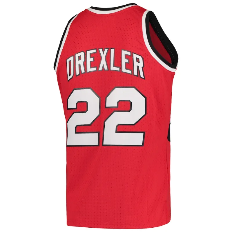 Clyde Drexler, Portland Trail Blazers, Edizione classica 1983/84, Rosso