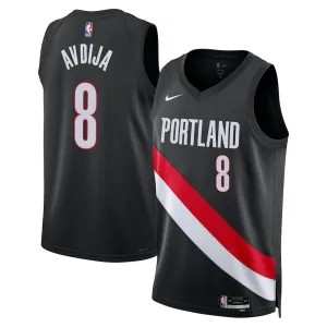 Portland Trail Blazers Deni Avdija Swingman Jersey - Icon Edition - Black