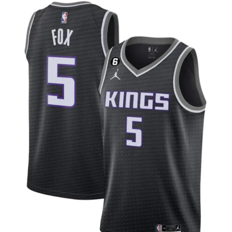 De'Aaron Fox, Sacramento Kings 2022/23 Statement Edition Black