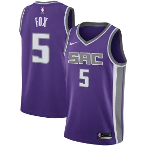 De'Aaron Fox, Sacramento Kings 2018/19 Icon Edition Purple