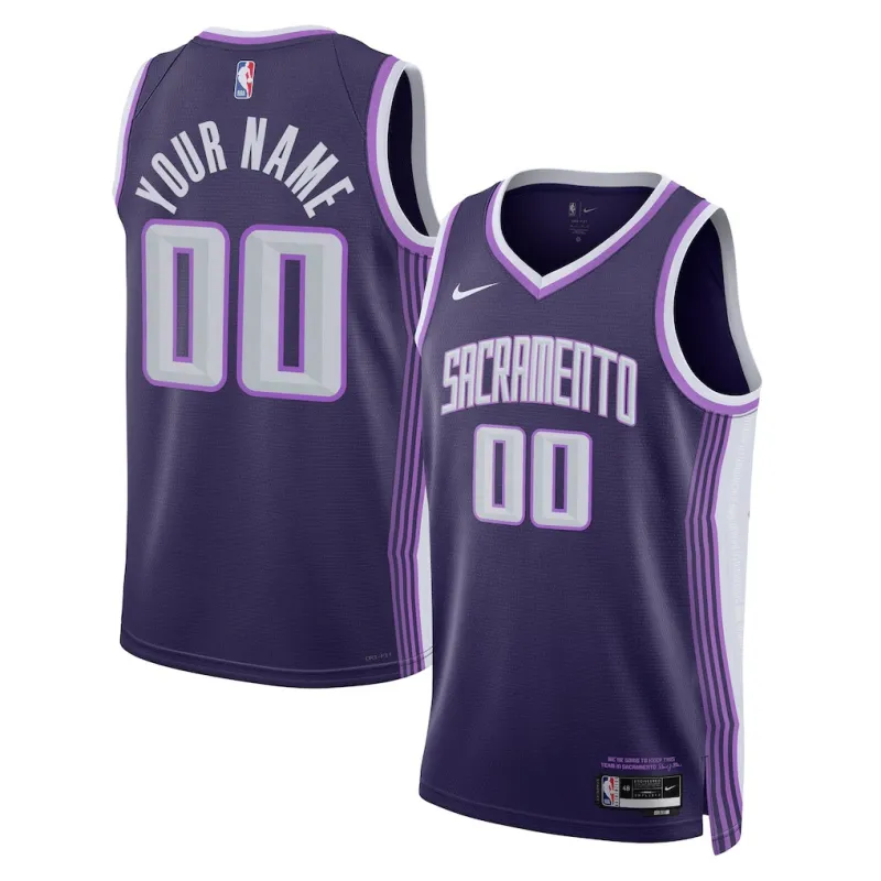 Sacramento Kings 2025/26 Maglia Swingman Unisex - Edizione Città - Viola