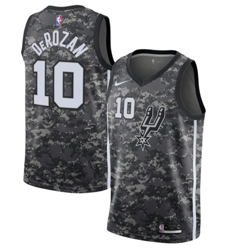 DeMar DeRozan. San Antonio Spurs. 2019/20 City Edition. Black