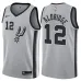 LaMarcus Aldridge. San Antonio Spurs. Grey