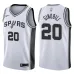 Manu Ginobili. San Antonio Spurs. Association Edition. White