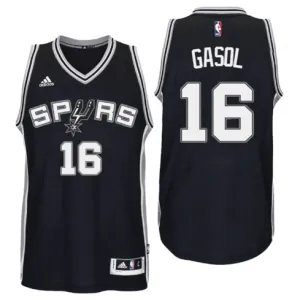Pau Gasol. San Antonio Spurs. Black