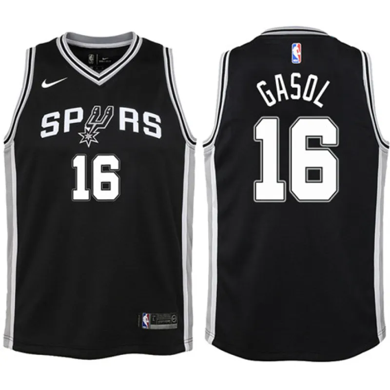 Pau Gasol. San Antonio Spurs. Idol. Black