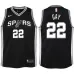 Rudy Gay. San Antonio Spurs. Ikon. Schwarz
