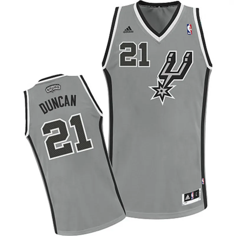 Tim Duncan. San Antonio Spurs. Gray