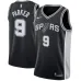 Tony Parker. San Antonio Spurs. Icona. Nero