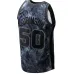 David Robinson, San Antonio Spurs, Camiseta tie-dye 1998/99, Negro