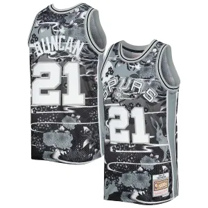 Tim Duncan San Antonio Spurs 1998/99 Lunar New Year Retro Jersey
