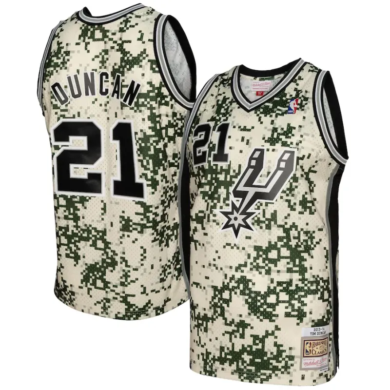 Camiseta Temporada 2013/14 de Tim Duncan - San Antonio Spurs