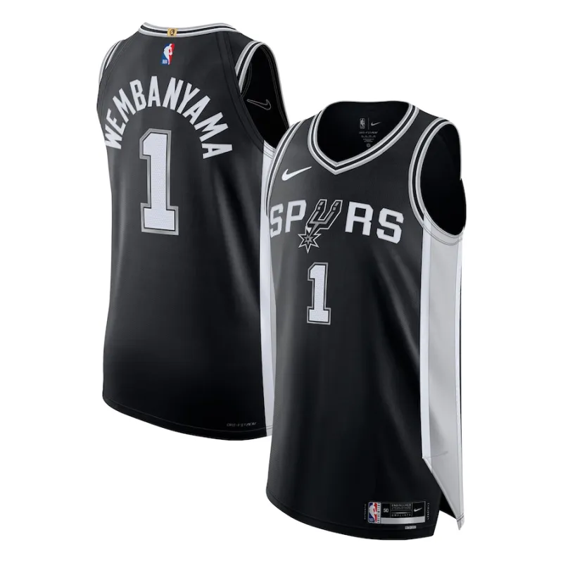 Victor Wembanyama, San Antonio Spurs, Icon Edition, Black