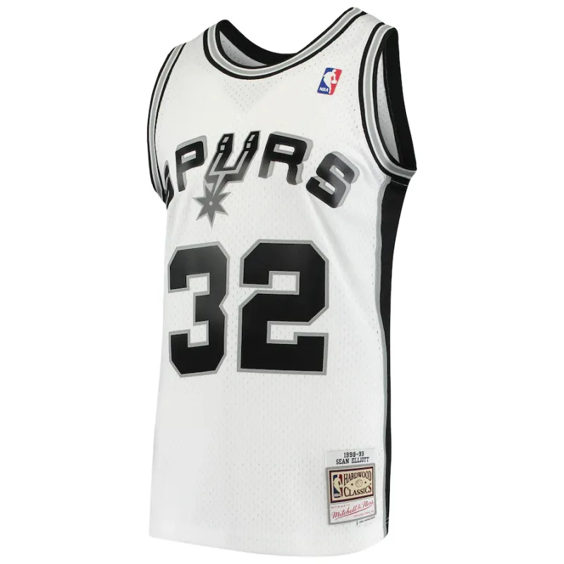 Sean Elliott, San Antonio Spurs, 1998/99 Classic Edition, White