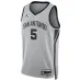 San Antonio Spurs Stephen Castle Swingman Jersey - Statement Edition - Gray
