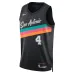 San Antonio Spurs De'Aaron Fox 2025/26 Unisex Jersey - City Edition - Black
