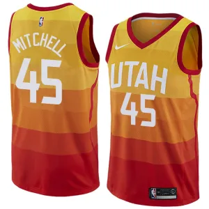 Donovan Mitchell, Utah Jazz, City Edition, Orange