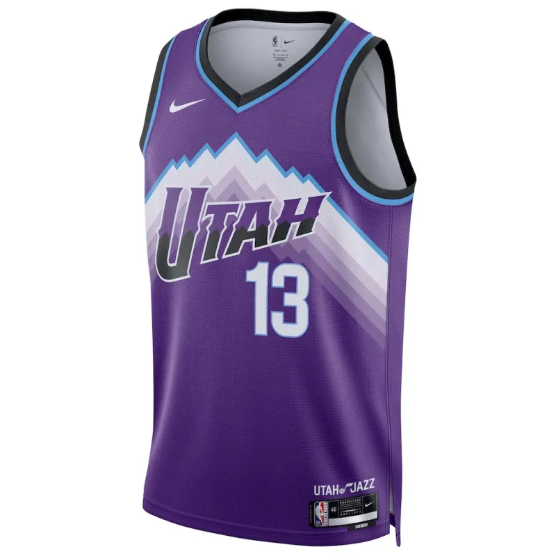 Maillot Swingman des Utah Jazz Little Walter Clayton - Version Icone - Violet