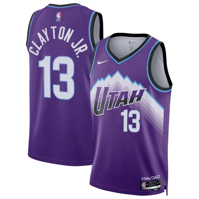Maillot Swingman des Utah Jazz Little Walter Clayton - Version Icone - Violet