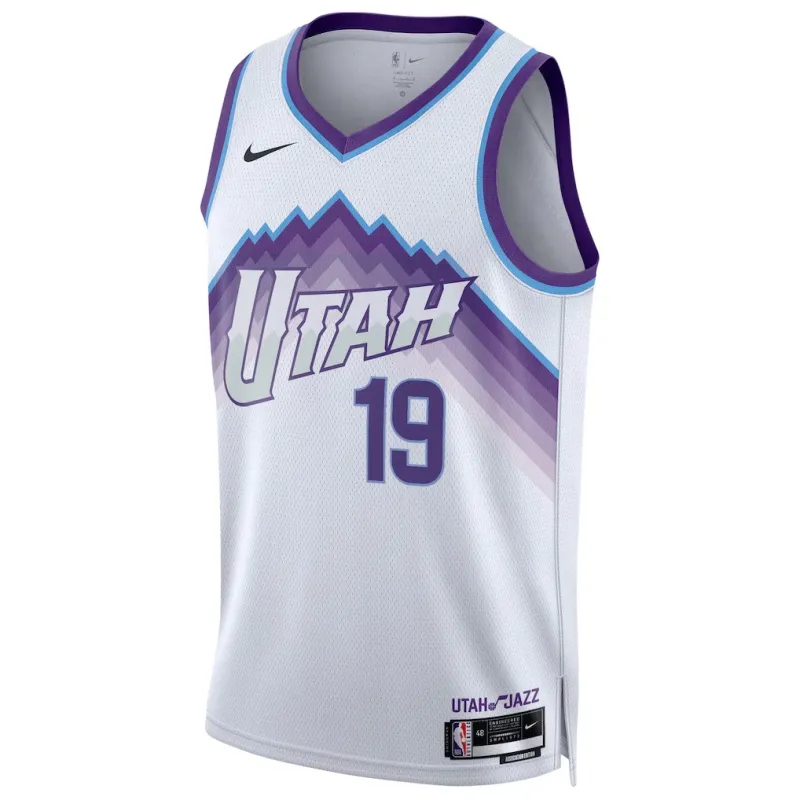 Utah Jazz Ace Bailey Swingman Jersey - Association Edition - White