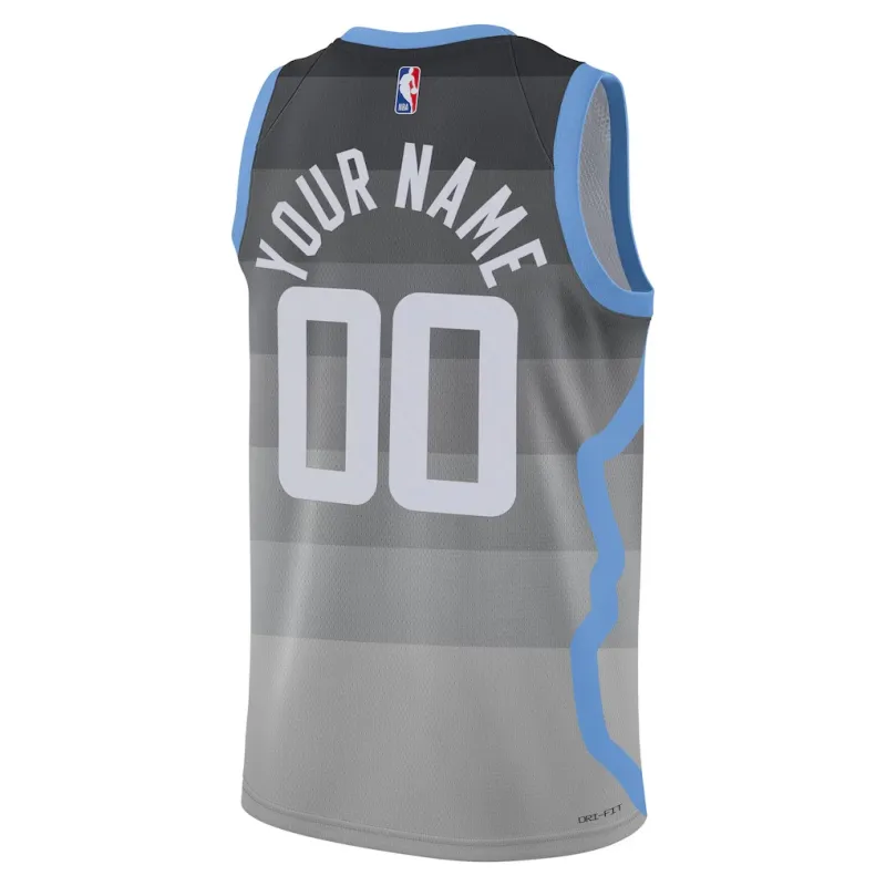 Utah Jazz 2025/26 Maglia Swingman Unisex - Edizione Città - Grigio