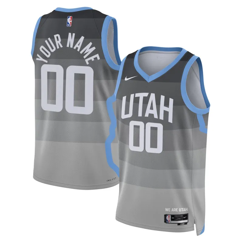 Utah Jazz 2025/26 Maglia Swingman Unisex - Edizione Città - Grigio