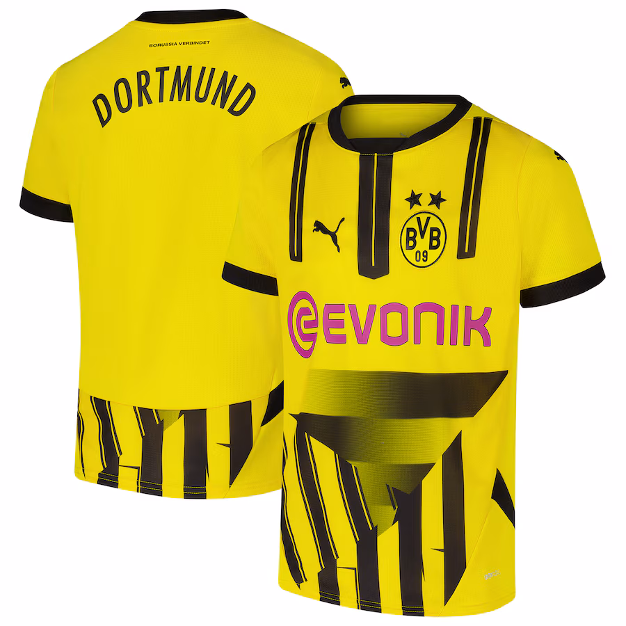 Borussia Dortmund 2024/25 youth cup jersey, yellow