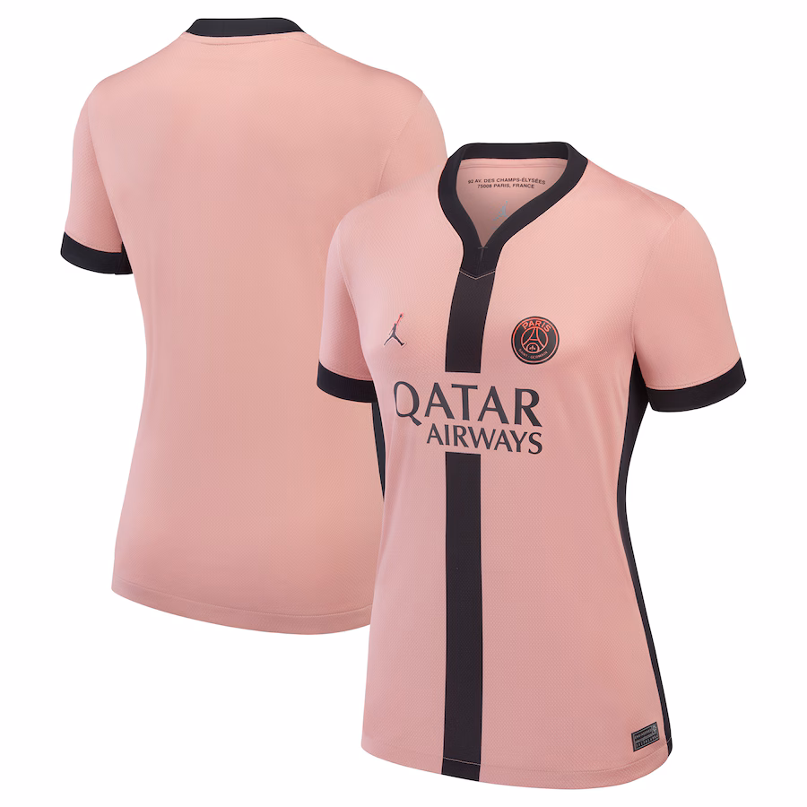 Troisième maillot féminin de Paris Saint - Germain 2024/25 - Rose