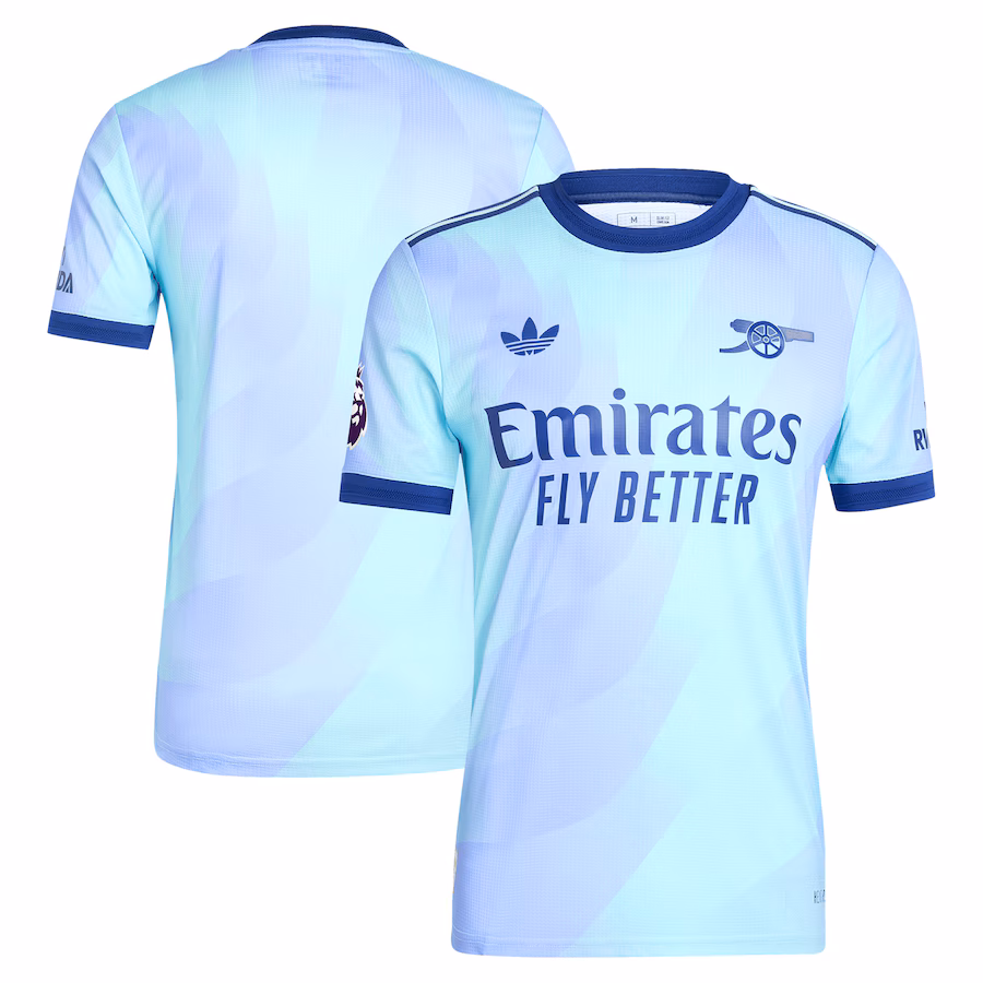 Arsenal 2024/25 Third Player Jersey - Aqua
