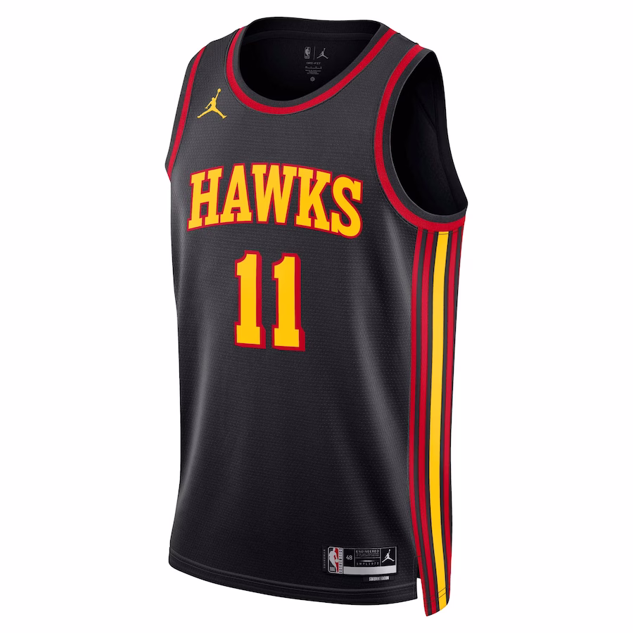 Maillot Trae Young Atlanta Hawks Jordan Brand Statement Edition (Mixte)