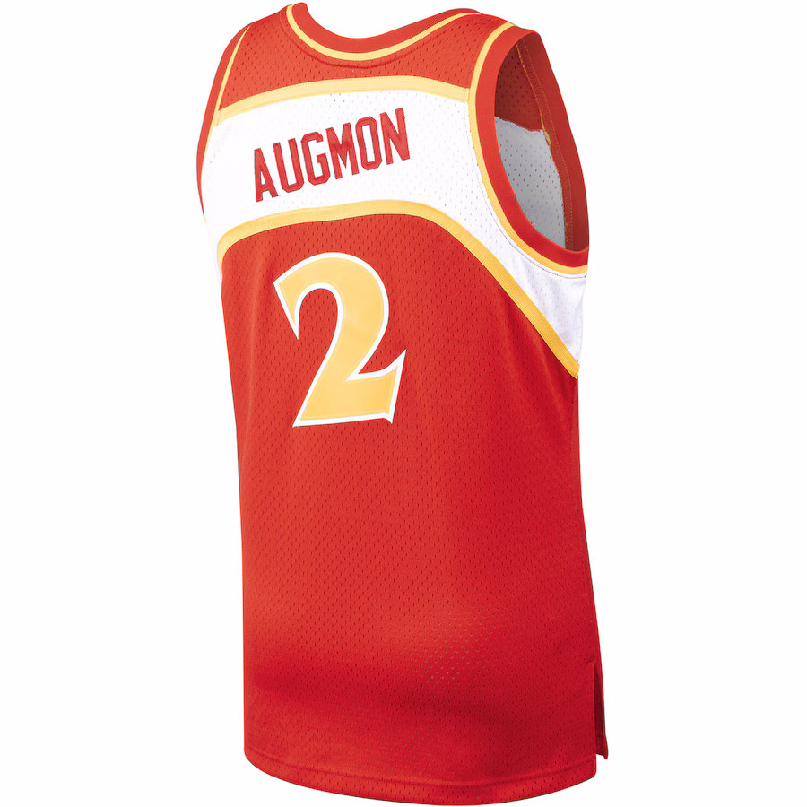 Maillot Stacey Augmon Atlanta Hawks Mitchell & Ness 1991/92 Vintage