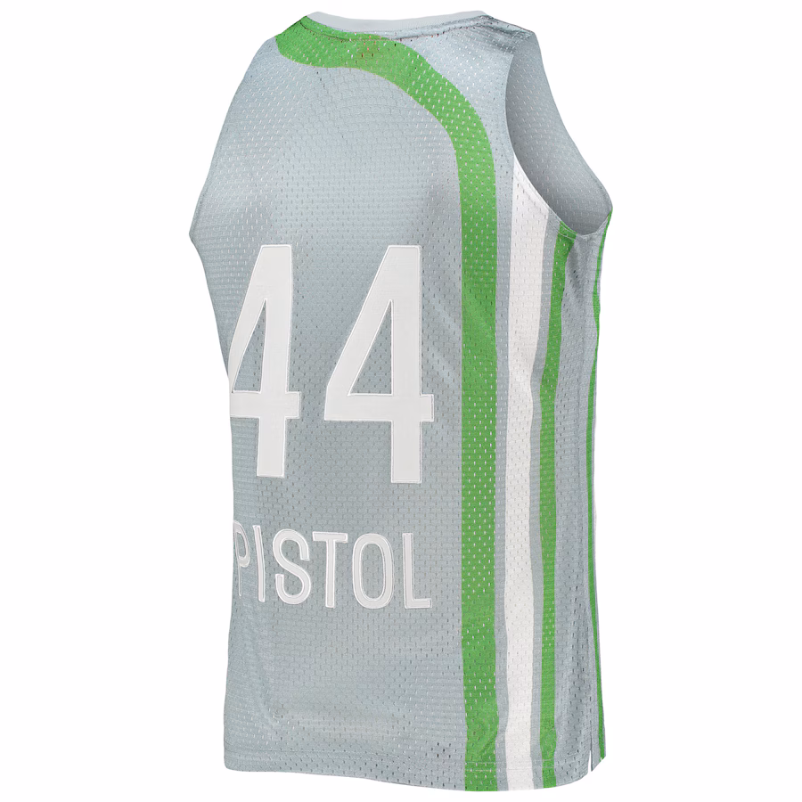 Pete Maravich Atlanta Hawks Mitchell & Ness 75th Anniversary 1971/72 Jersey