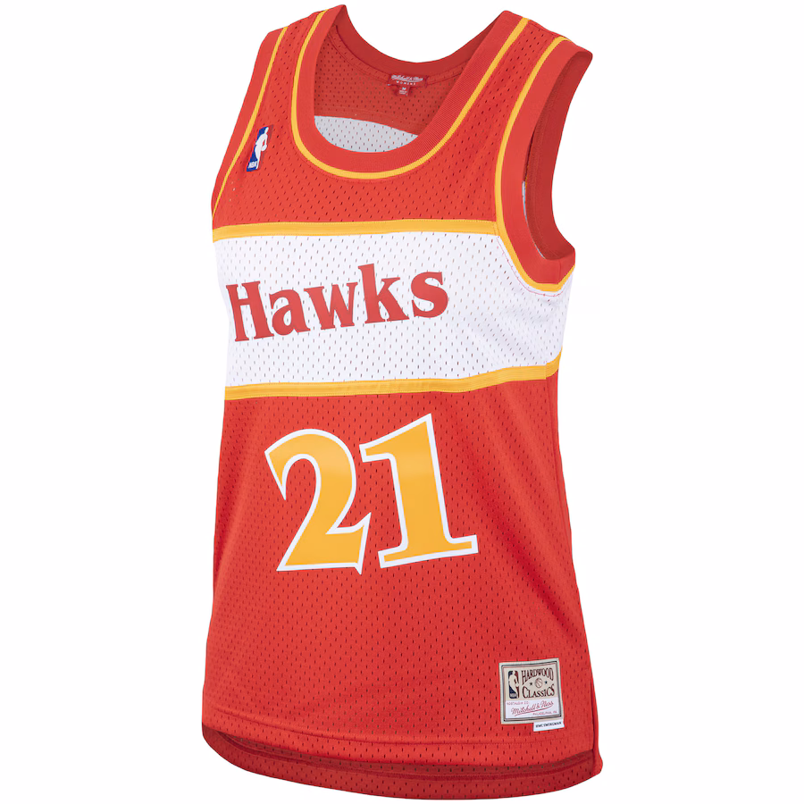 Canotta Basket Dominique Wilkins Hawks Mitchell & Ness HWC Donna