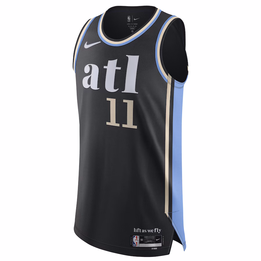 Trae Young, Atlanta Hawks Jersey - City Edition - Black