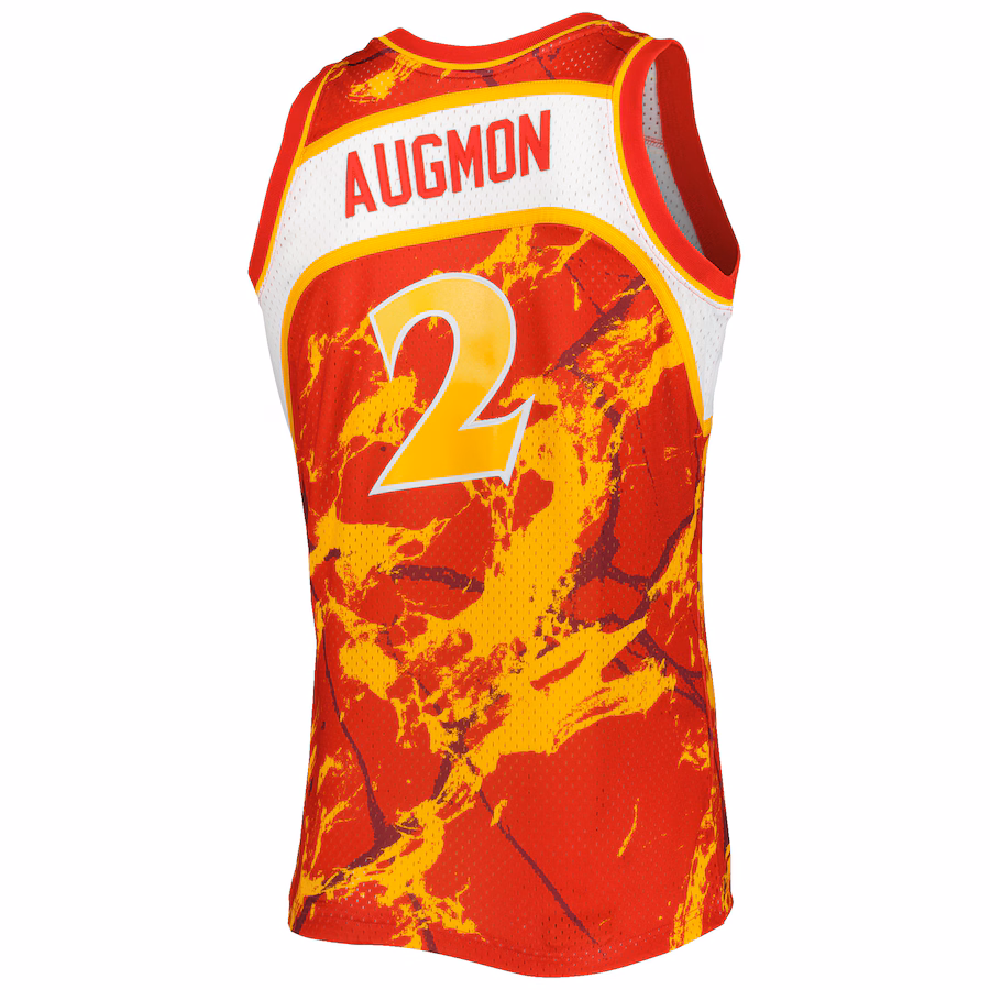 Camiseta Stacey Augmon Atlanta Hawks Mitchell & Ness 91/92 Marble
